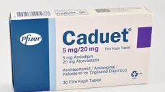 Caduet 5/20mg 30 Tabs, Amlodipine